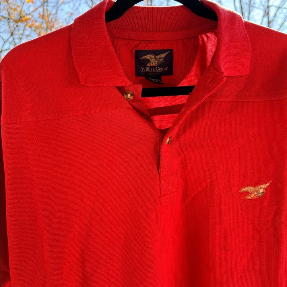 NWOTS Vibrant Red Polo Shirt with Embroidered Emblem - Picture 6 of 8